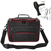 Los mejores  - Bolsa de peluquería- bolsa de herramientas de peluquería profesional de gran capacidad portátil Equipo para el cabello…